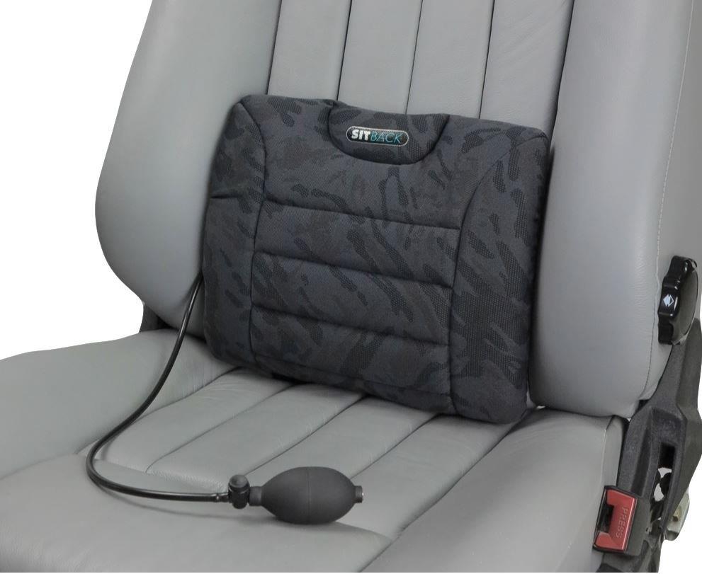 Bild des Artikels SITBACK AIR Fahrzeug Rückenkissen mit aufblasbarem Luftkissen mex black